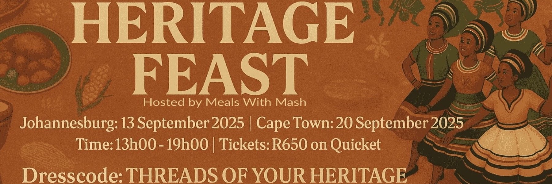 JHB Annual Heritage Feast hosted by Meals With Mash