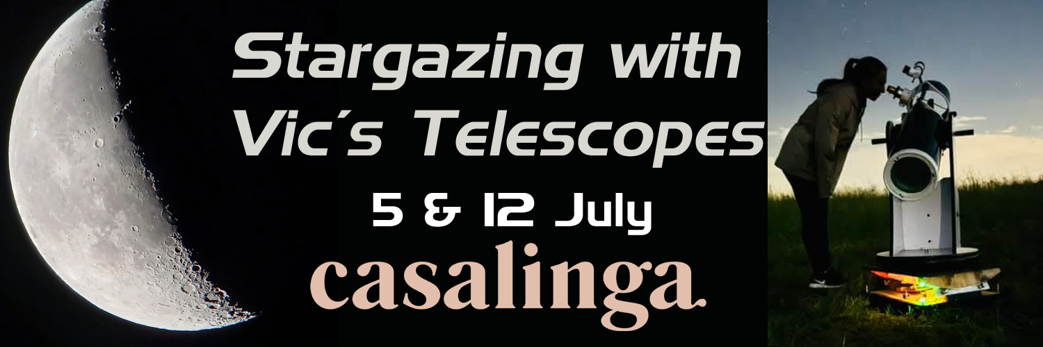 Stargazing at Casalinga - 5 & 12 July