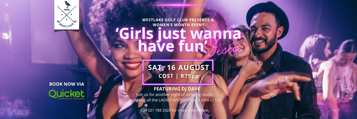 Girls Just Wanna Have Fun DISCO!