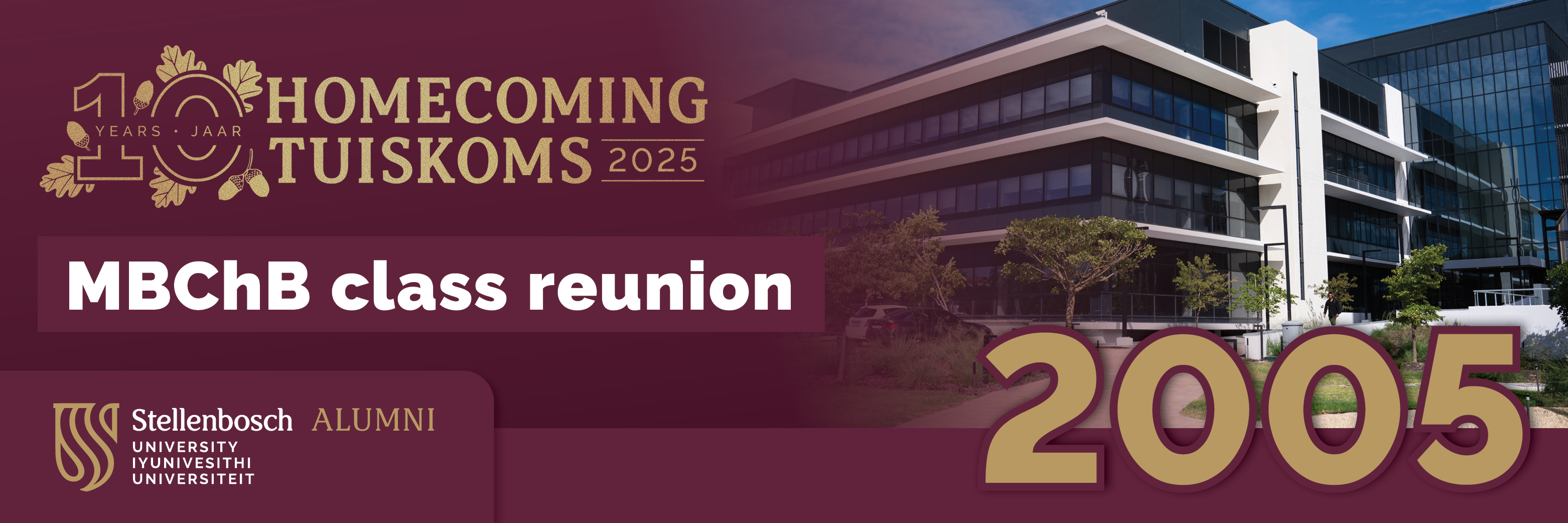 MBCHB Class of 2005 | MBCHB-klas van 2005
