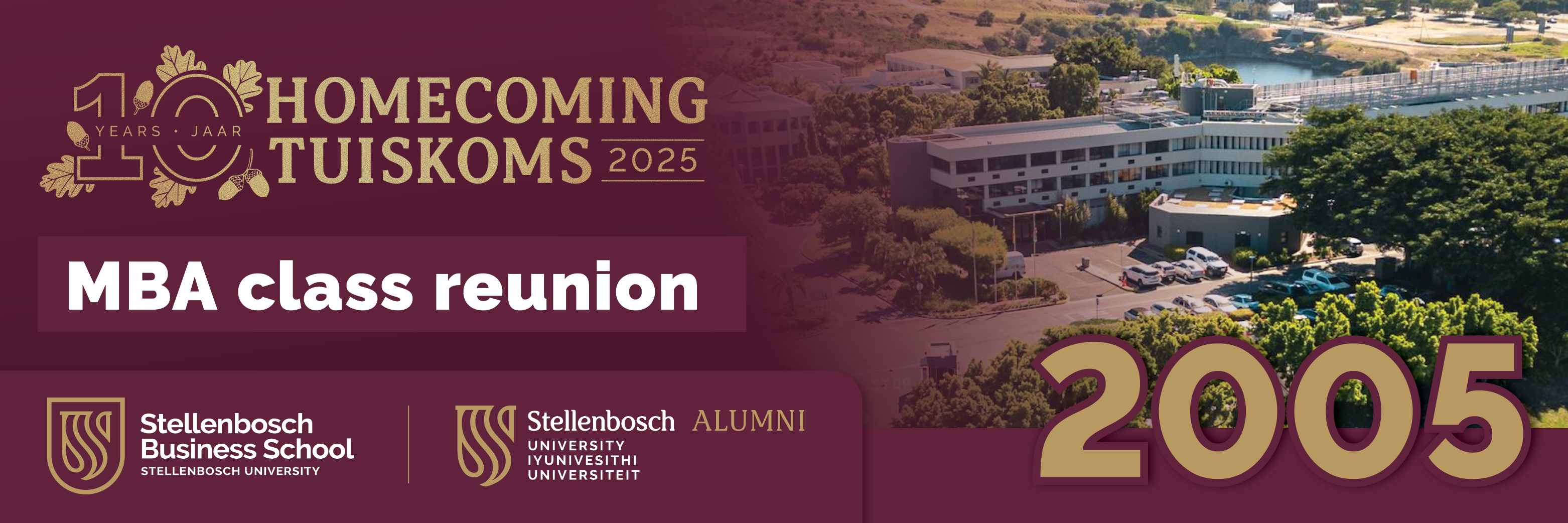Stellenbosch University | MBA-klas van 2005 Reünie