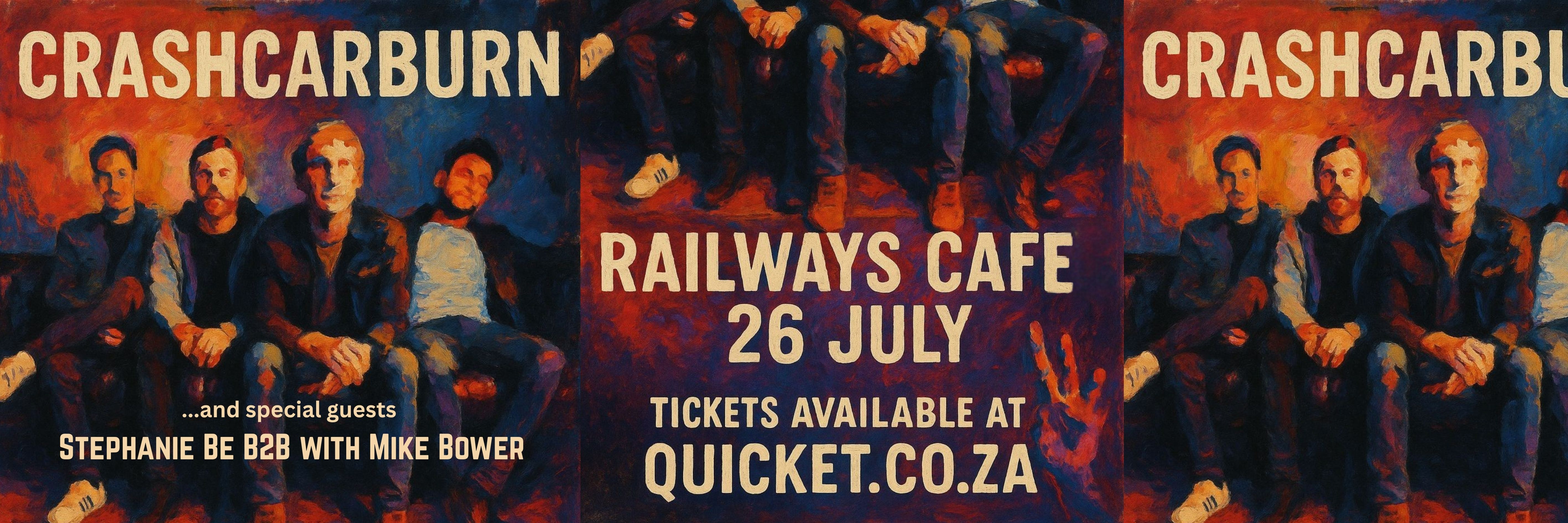 SA Rock-stalwarts CrashCarBurn return to Pretoria for a night of nostalgia!