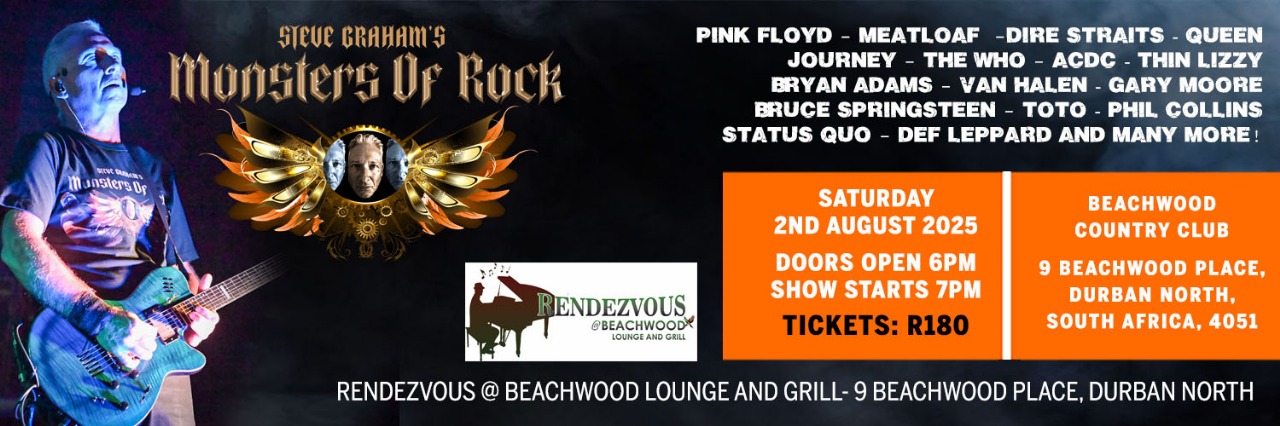 Steve Graham's Monsters of Rock show - Rendezous @ Beachwood Lounge and Grill
