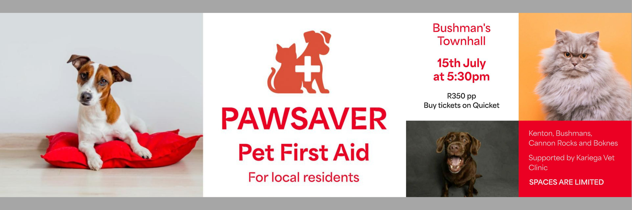 PAWSAVER Pet First Aid