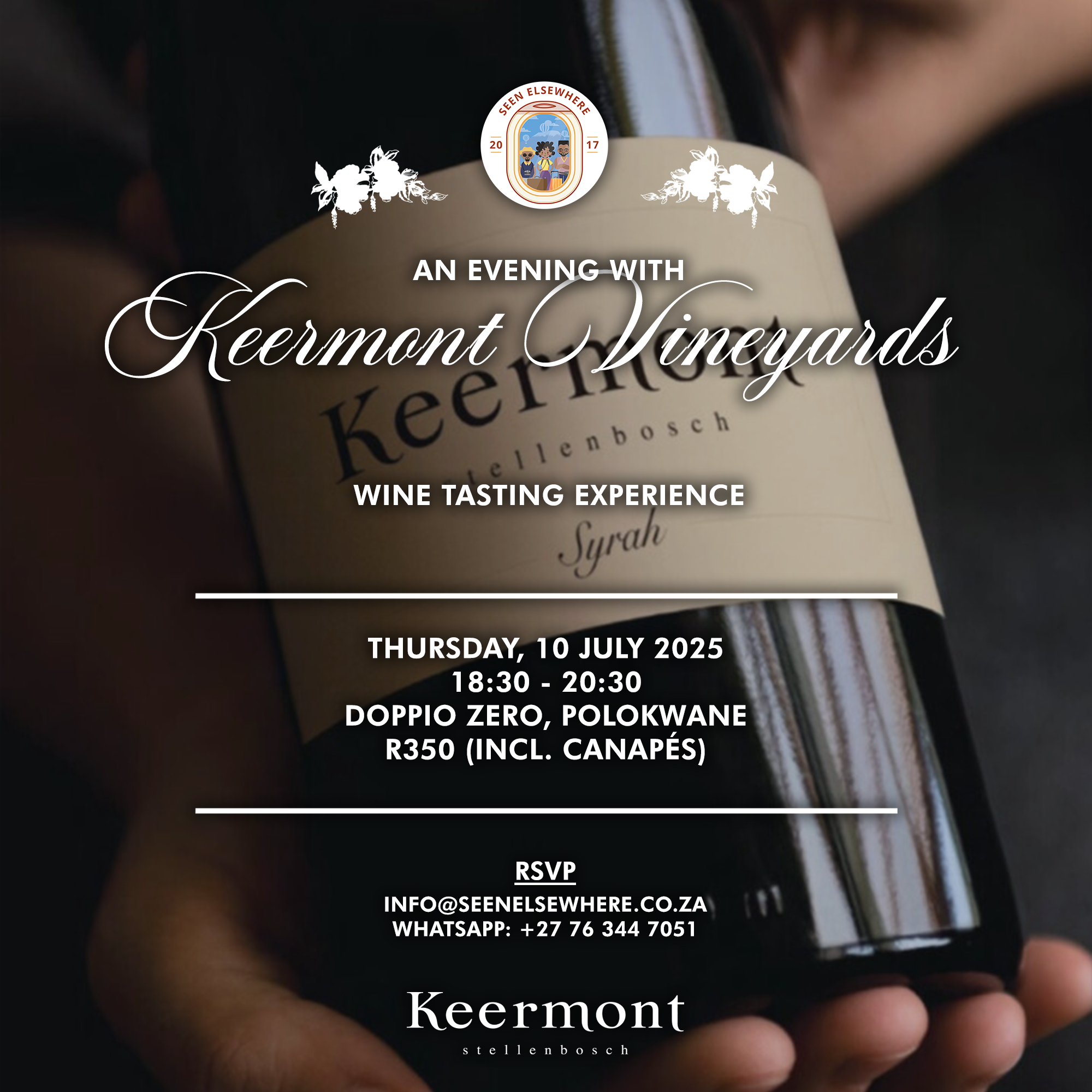An Evening With Keermont Vineyards - Polokwane