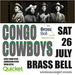 CONGO COWBOYS ! LIVE AT THE BRASS BELL