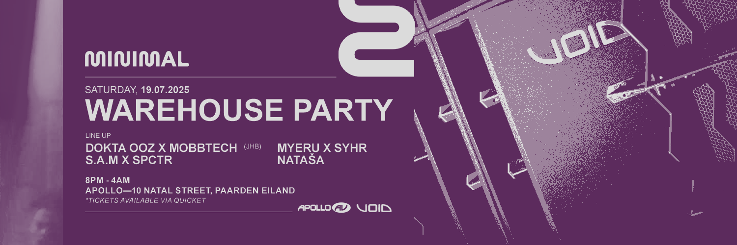 MINIMAL WAREHOUSE PARTY