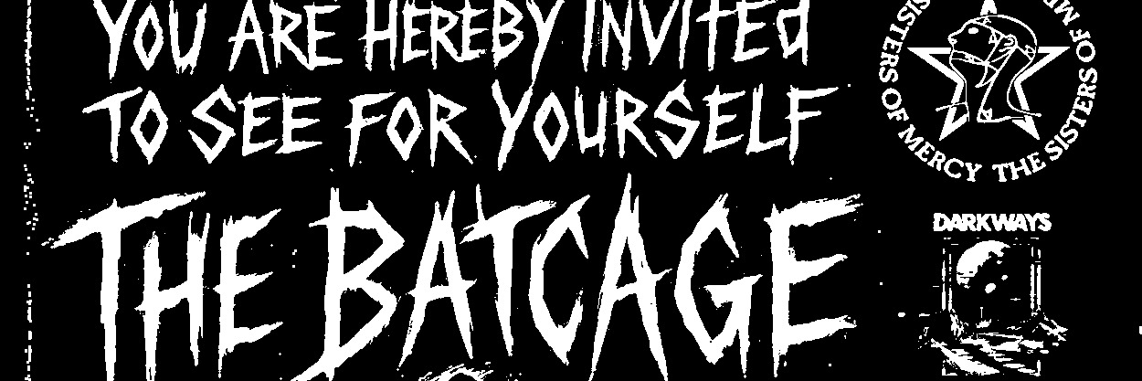 The Batcage Goth Night 25 July at Coca