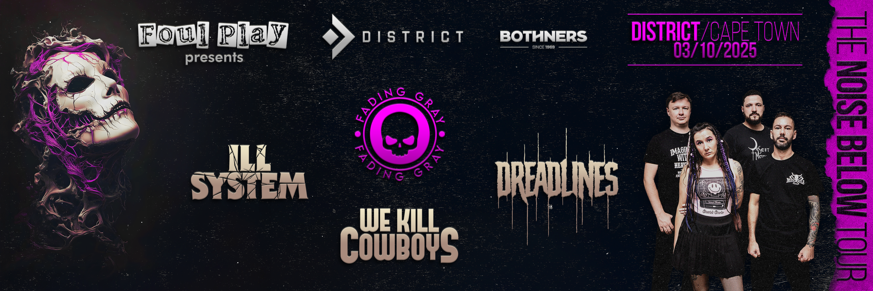 The Noise Below Tour | Fading Gray | District