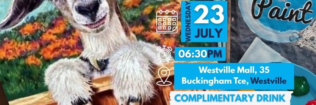 Passion Paint and Sip - The Goat