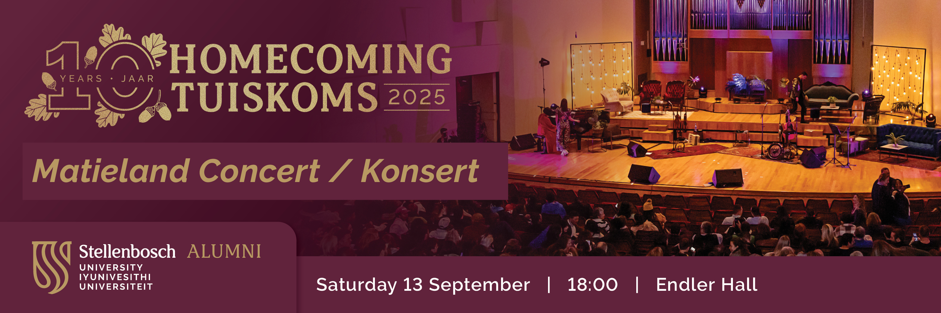 Matieland Concert/ Konsert