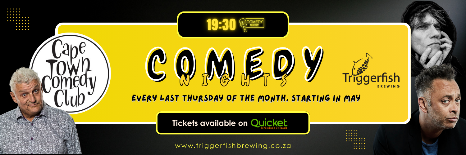 Comedy: Kurt Schoonraad live at Triggerfish Brewing