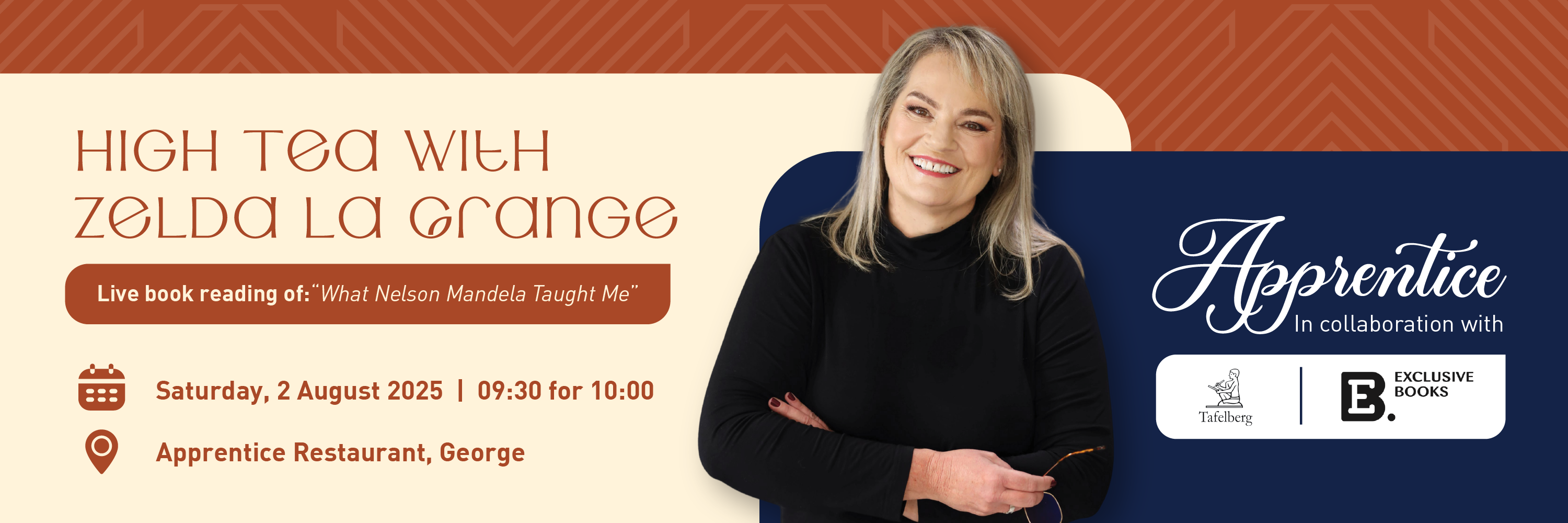 What Nelson Mandela Taught Me - Live Book Reading by Zelda La Grange