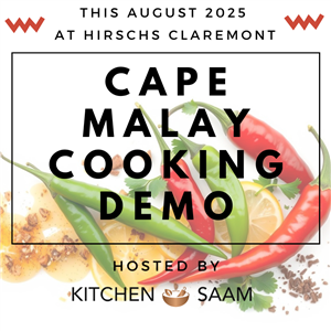 Cape Malay Cooking Demo by Kitchen Saam