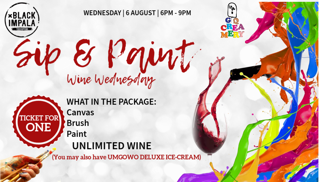 Sip and Paint - Wine Wednesday