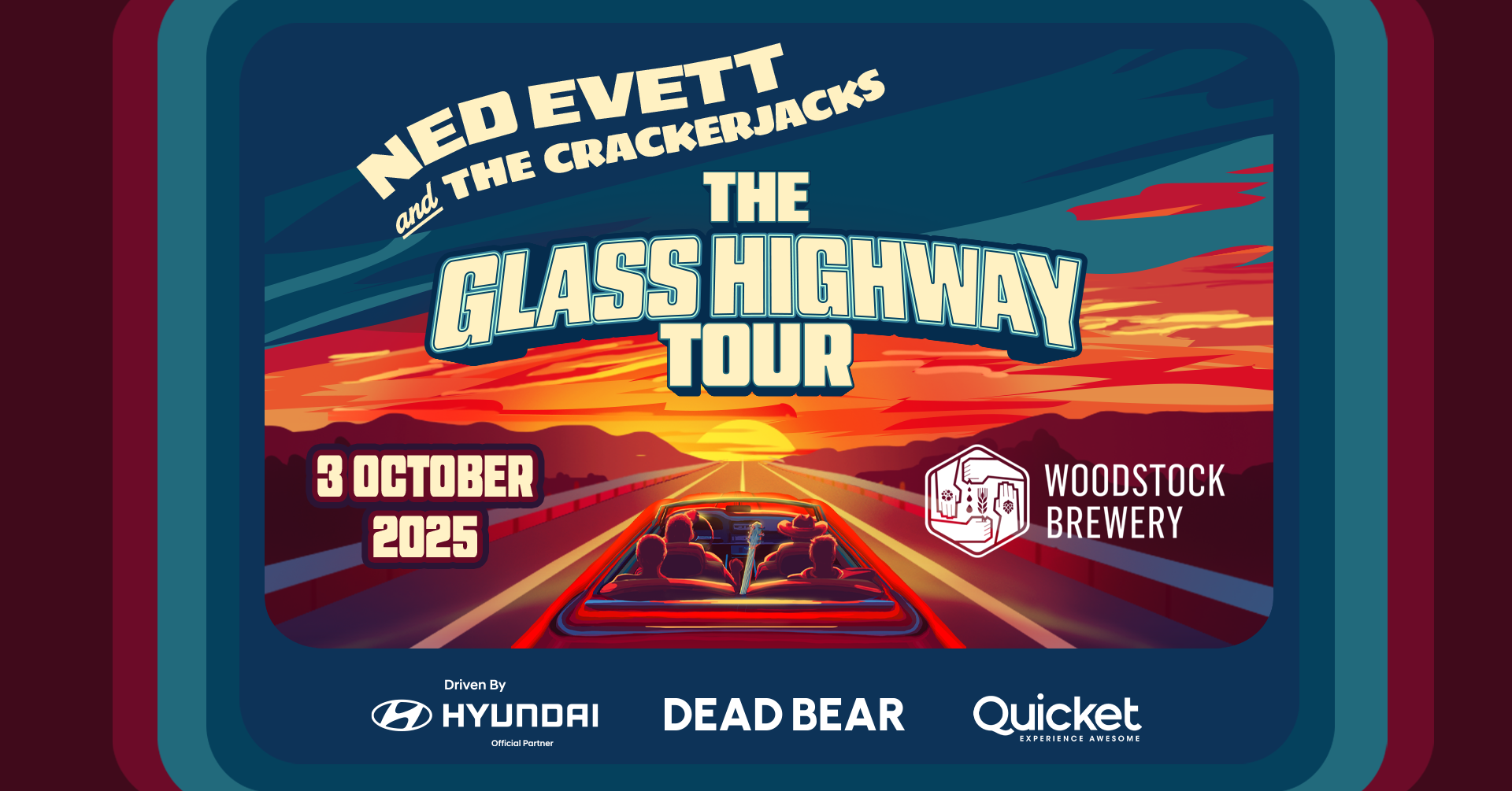 Ned Evett & The Crackerjacks-Live at The Woodstock Brewery