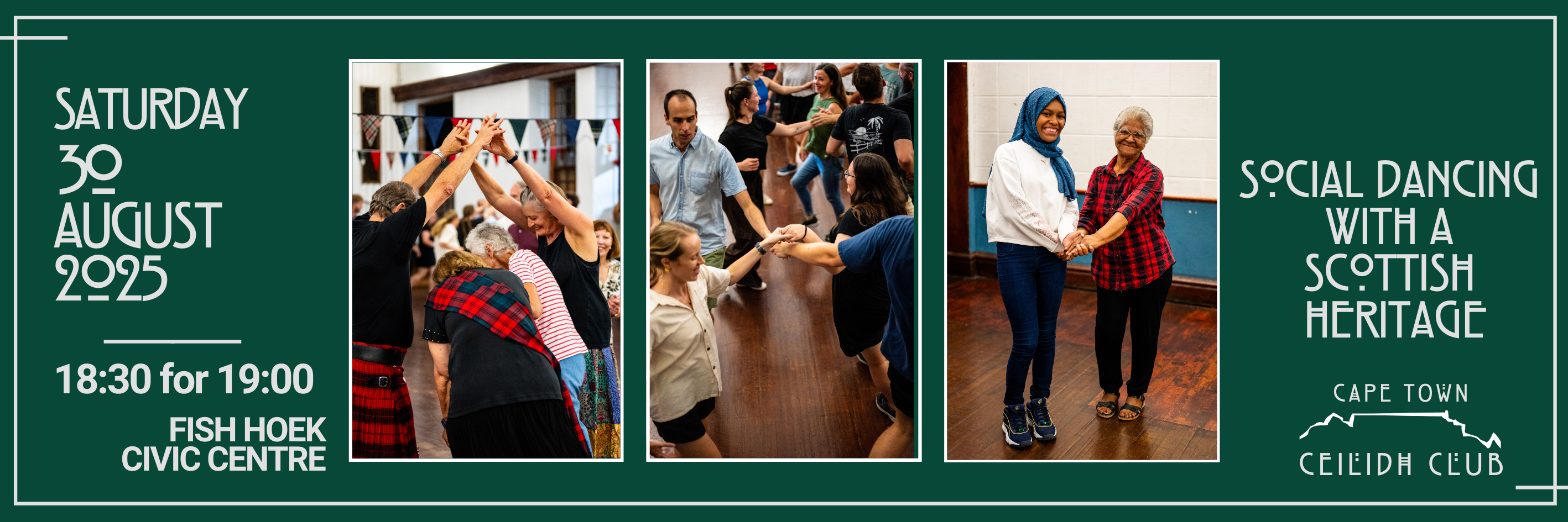 Cape Town Ceilidh Club 30 August 2025