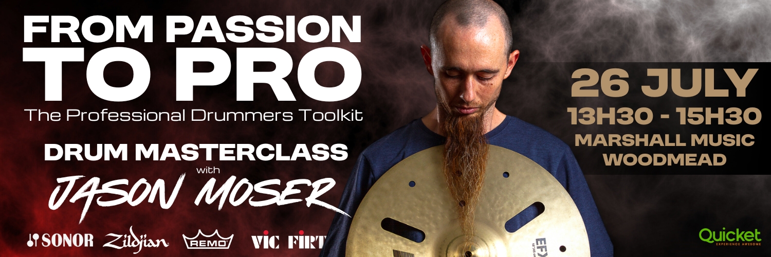 Drum Masterclass with Jason Moser