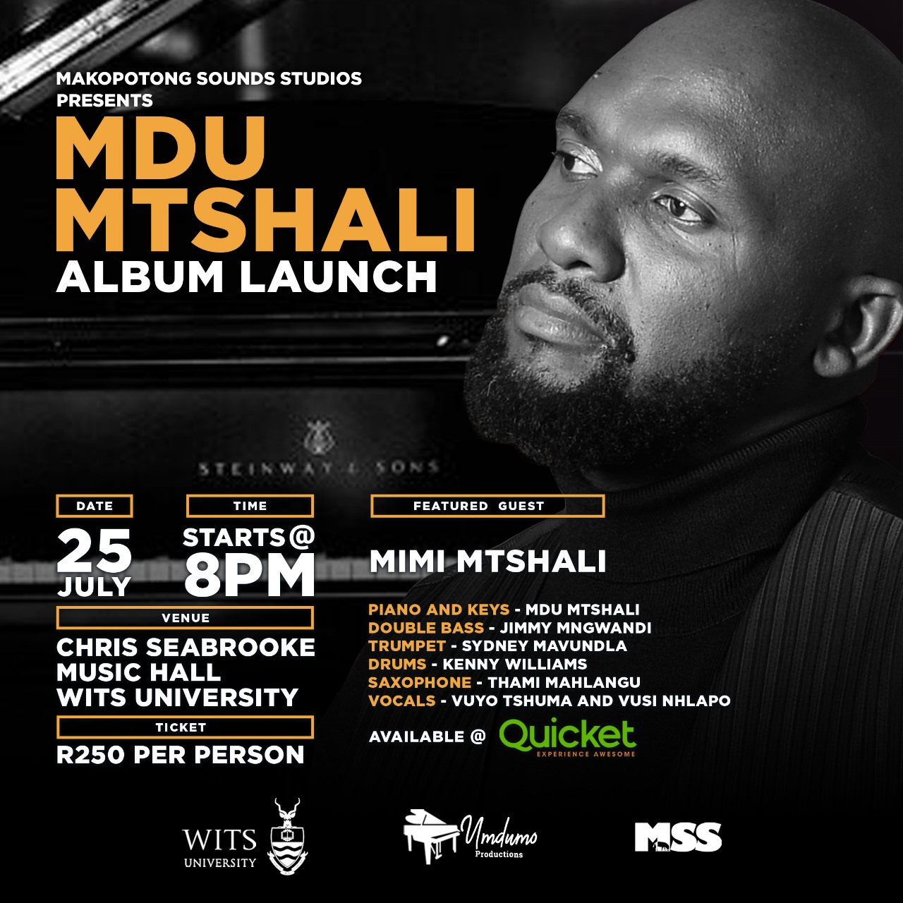Mdu Mtshali Album Launch