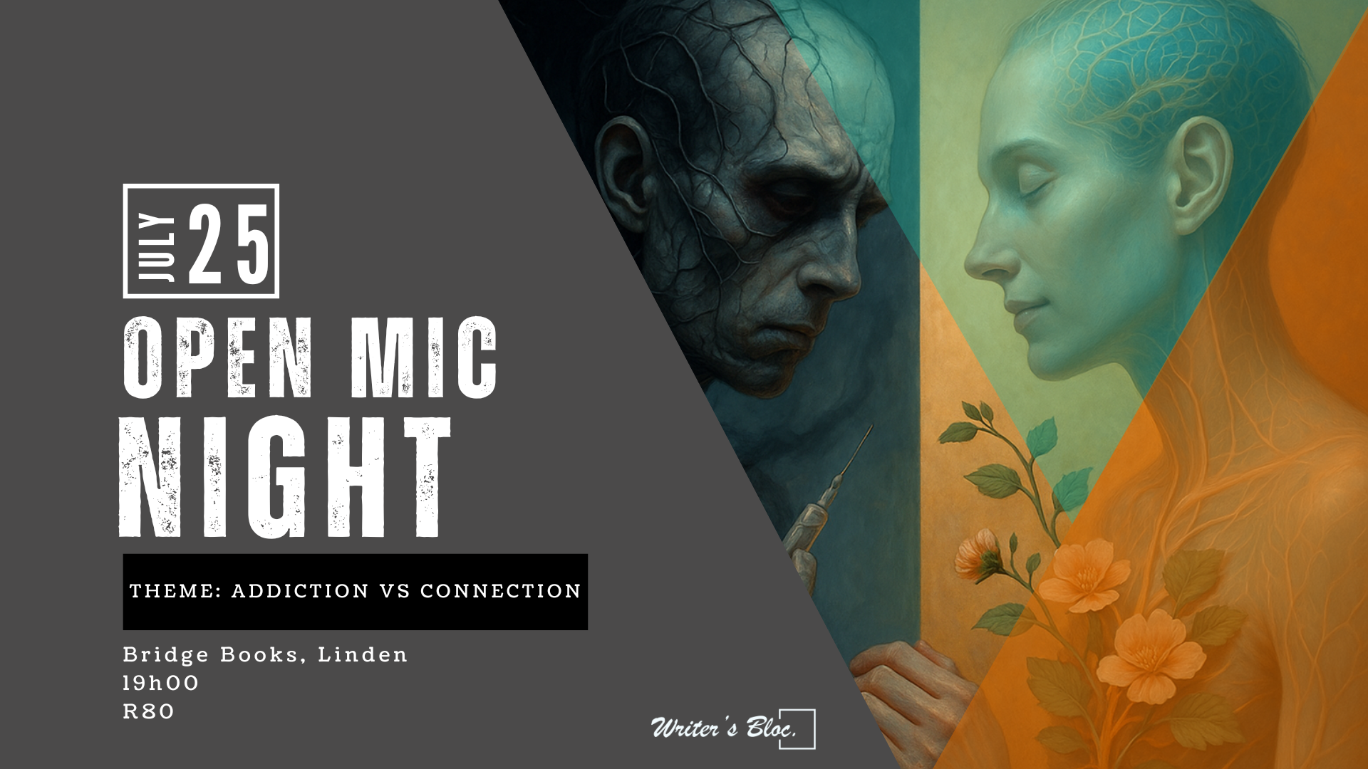A Night of Poetic Exploration: Addiction vs. Connection