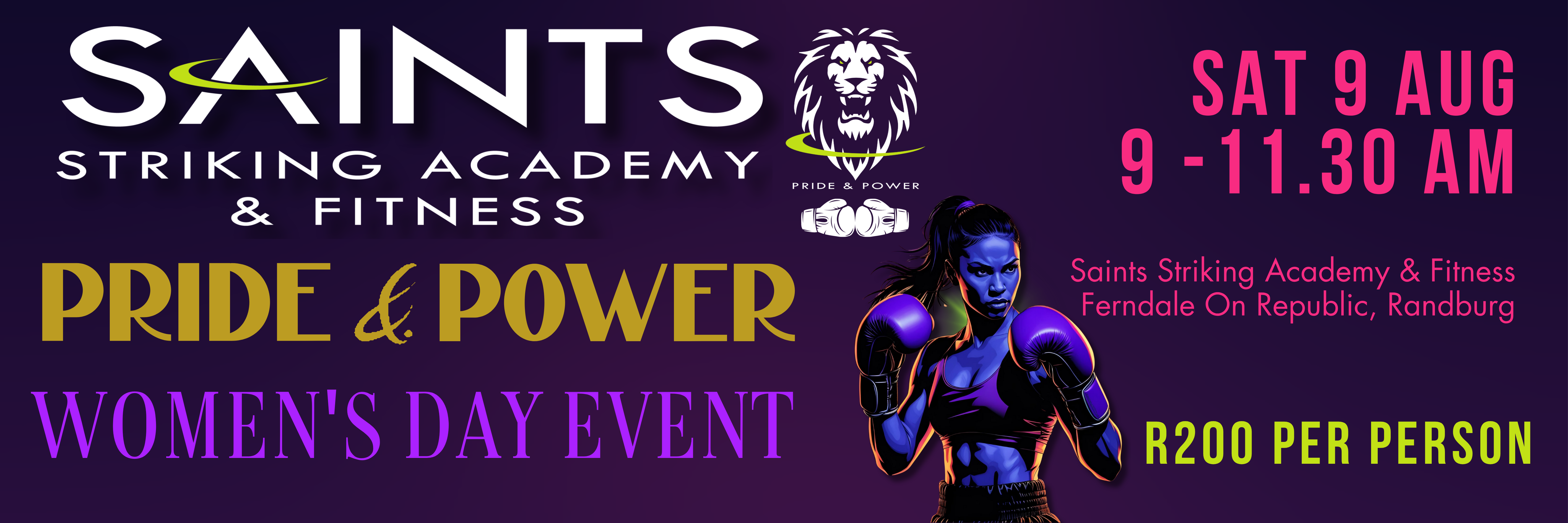 Saints Pride & Power Women's Day