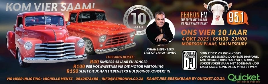 PERRONFM  95.1 VIER 10 JAAR