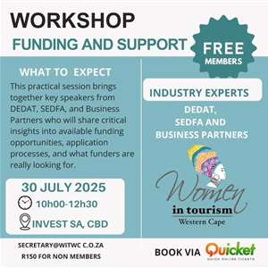 WITWC FUNDING WORKSHOP