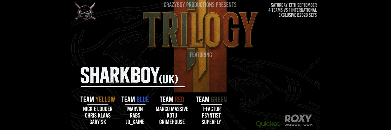 Trilogy presents SHARKBOY (UK)