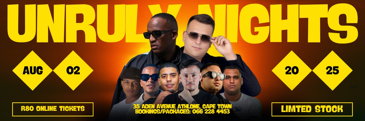 Unruly Nights - Sat 02 Aug