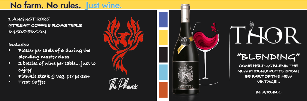 Rise of the Phoenix Wine Blending Evening