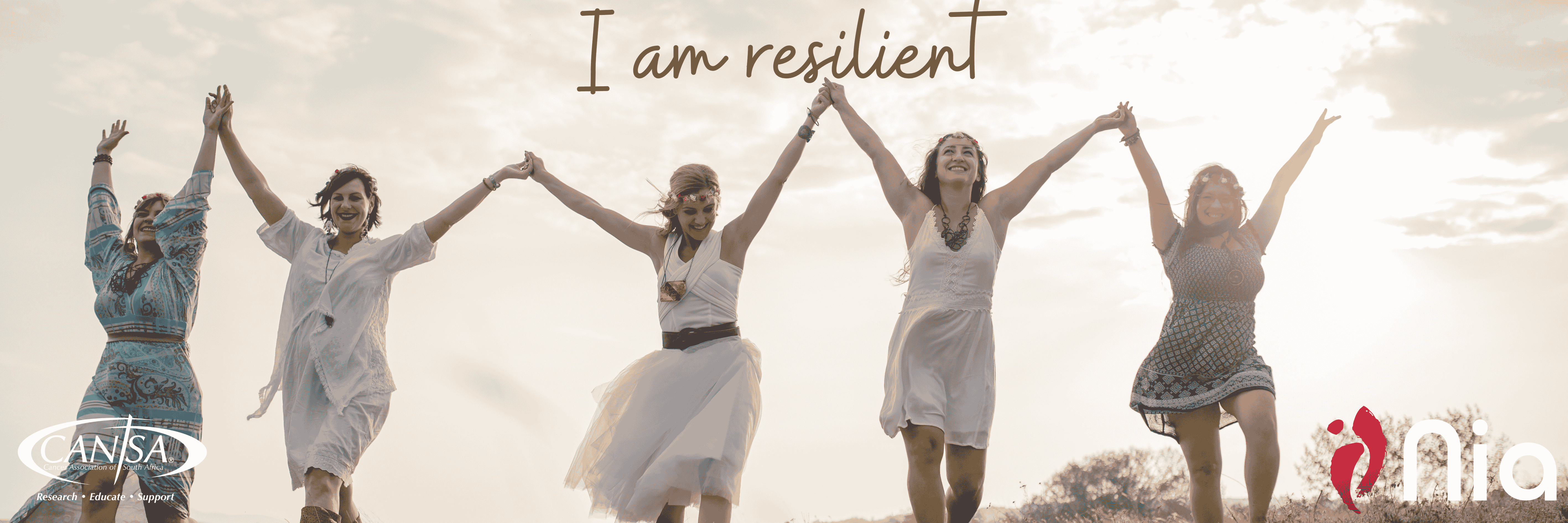 I am Resilient CANSA Nia Women's Day fundraiser event