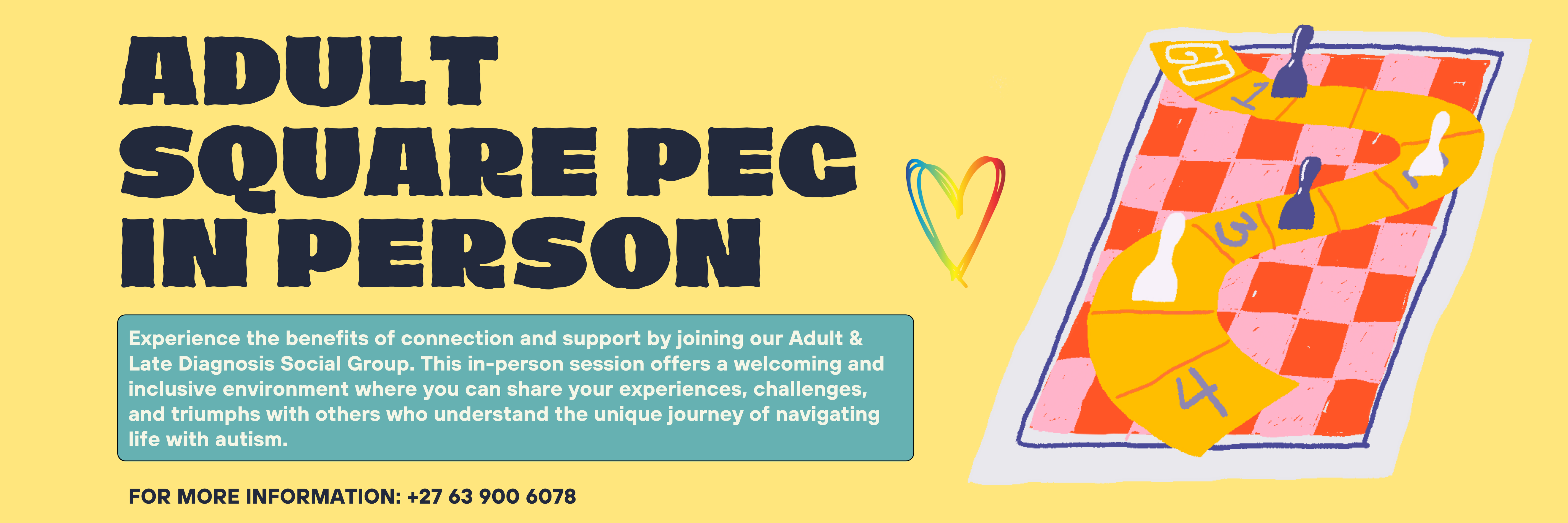 Adult Square Pegs' Club - In Person