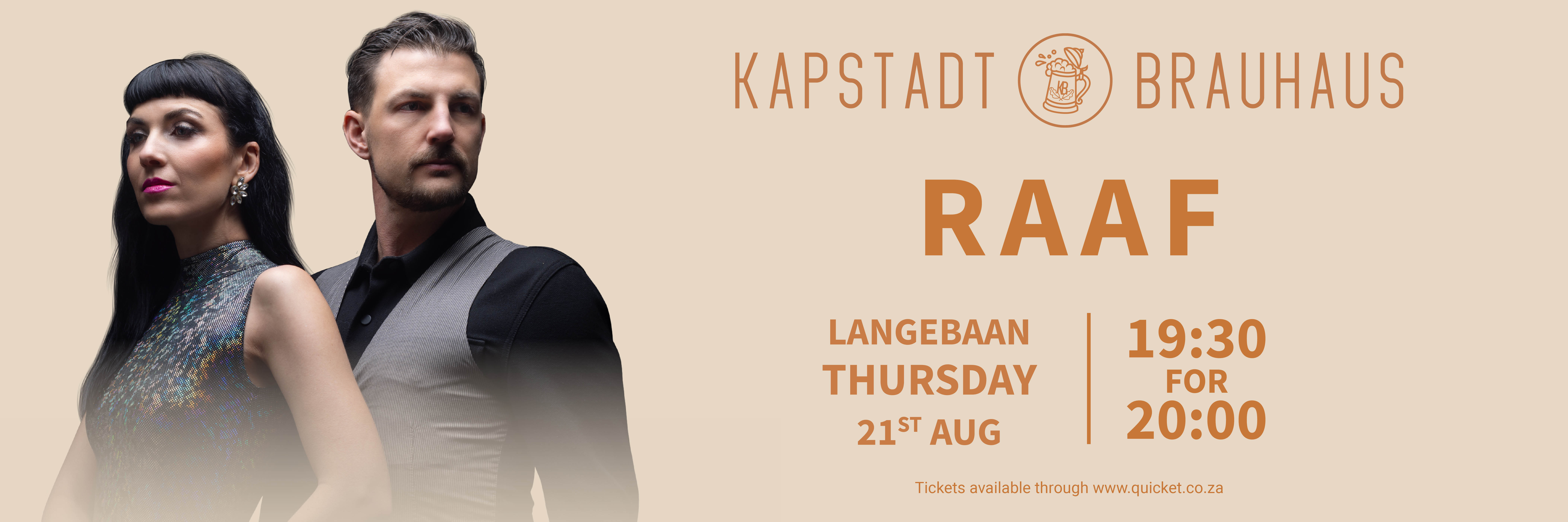 RAAF live by Kapstadt Brauhaus Langebaan