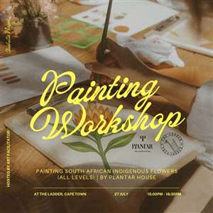 Art & Connection: Painting South African Indigenous Flowers (All Levels) | by Plantar House