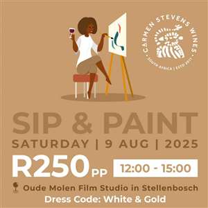 Sip & Paint - Women's Day Event with Carmen Stevens