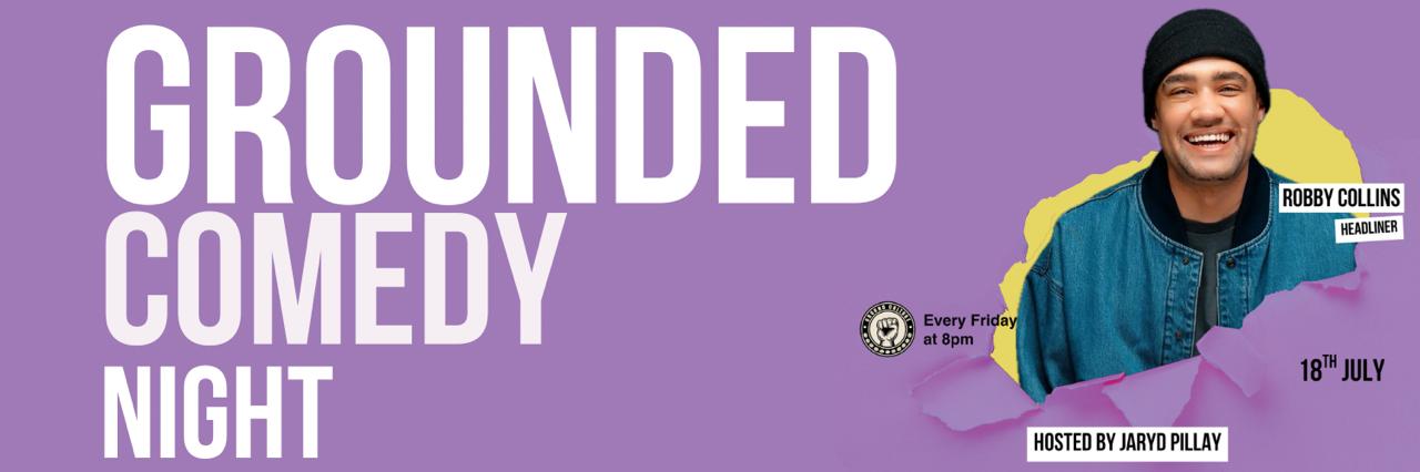 Robby Collins Headlines Grounded Comedy