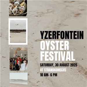 Yzerfontein Oyster Festival at Strandkombuis