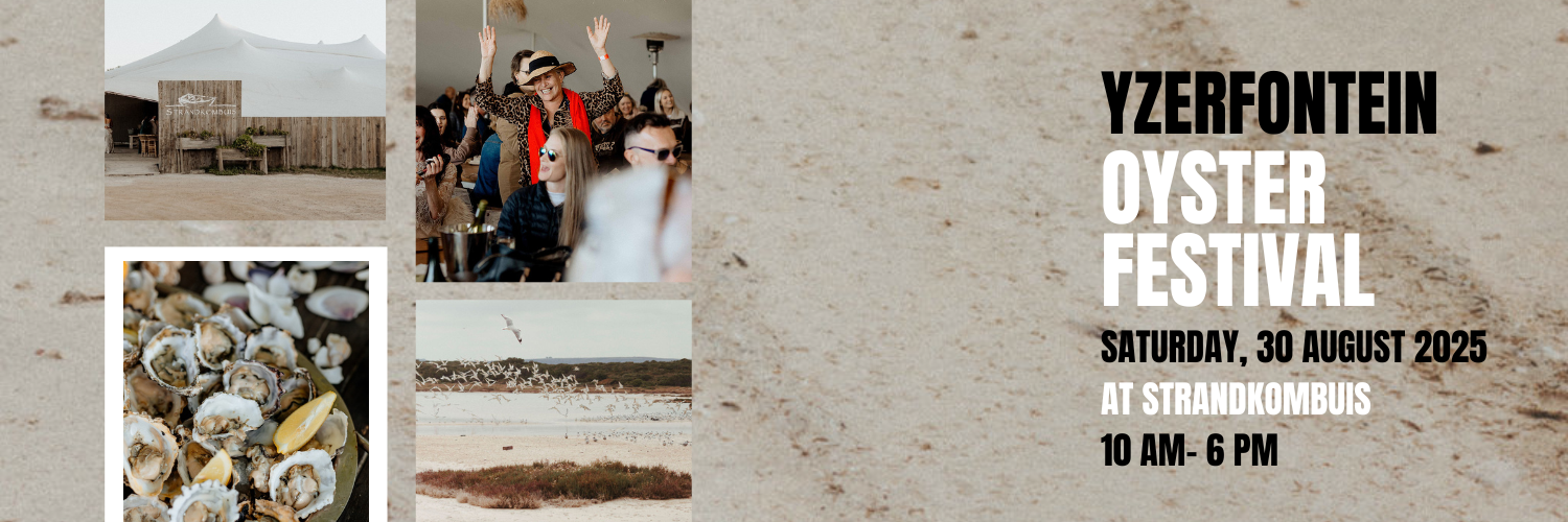 Yzerfontein Oyster Festival at Strandkombuis