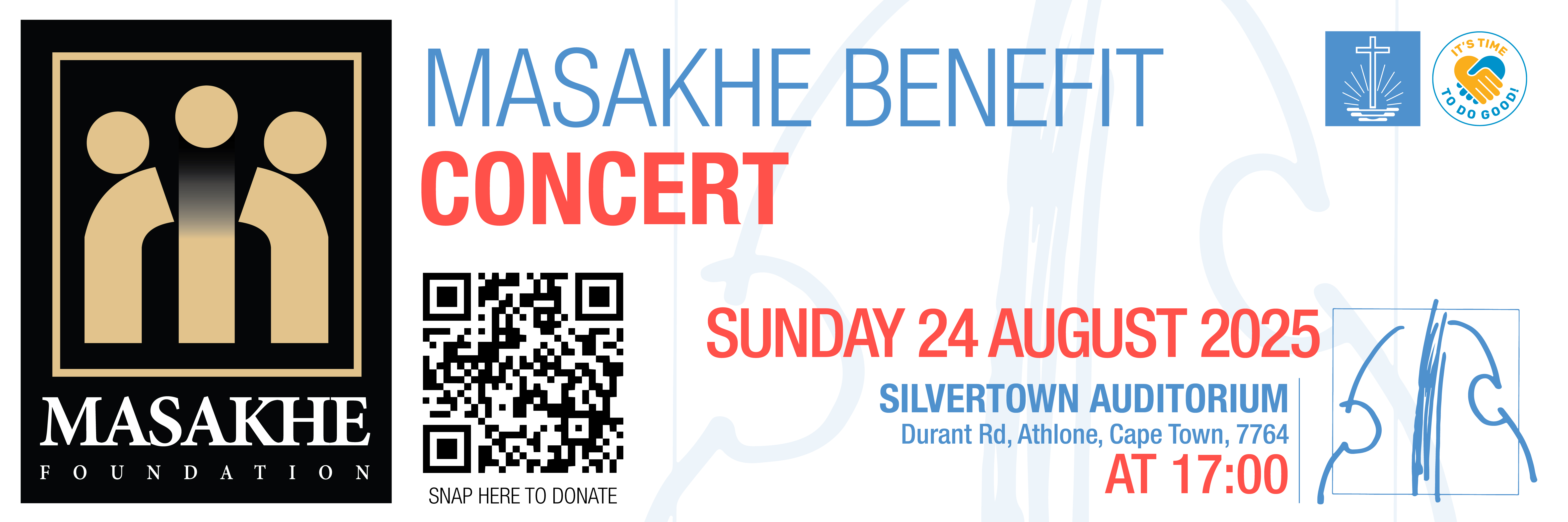 Masakhe benefit concert Cape Town