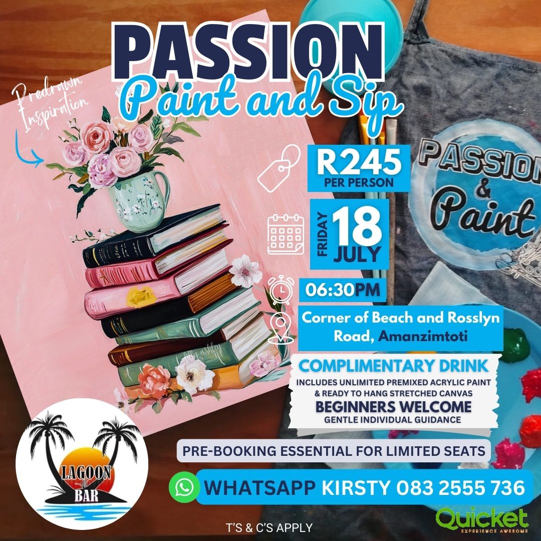 Passion Paint and Sip - Book Club