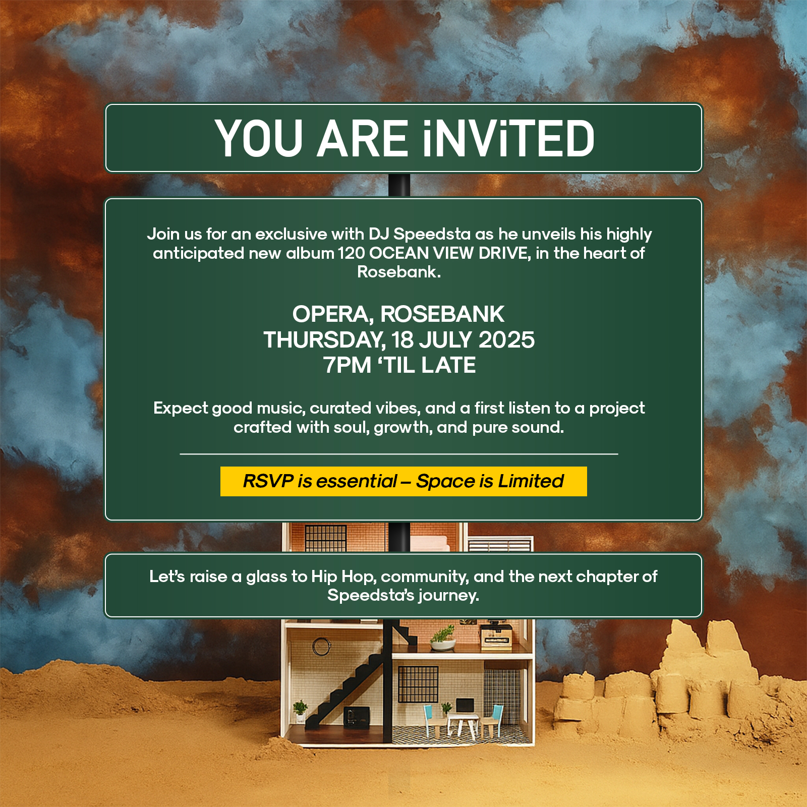 DJ Speedsta Album Listening Session