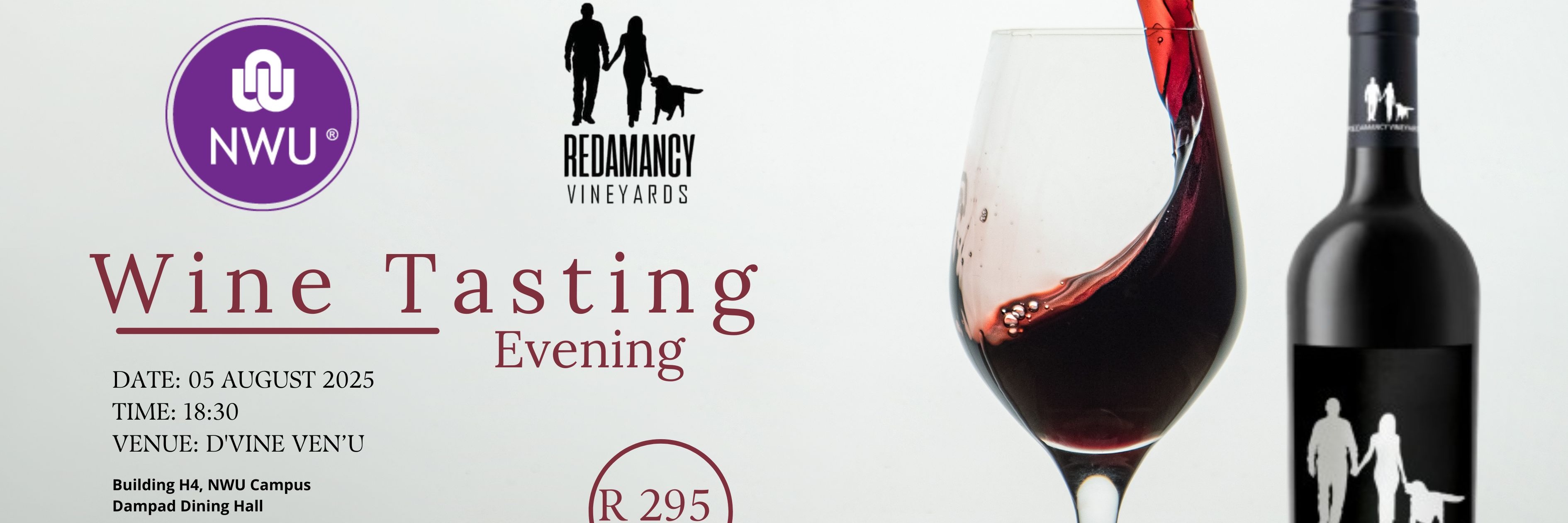 NWU Wine Tasting - Redamancy Vineyards