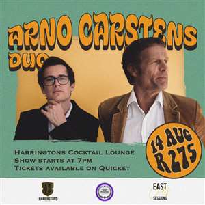 Arno Carstens Duo Live at Harringtons Cocktail Lounge