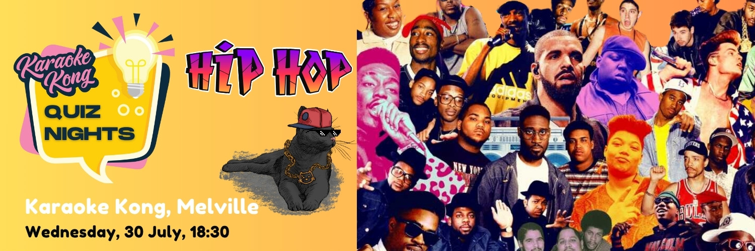 'Hip Hop Legends' Themed Quiz Night