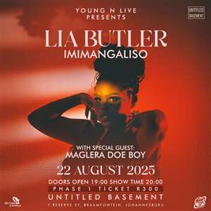 Young N Live Presents Lia Butler : Imimangaliso