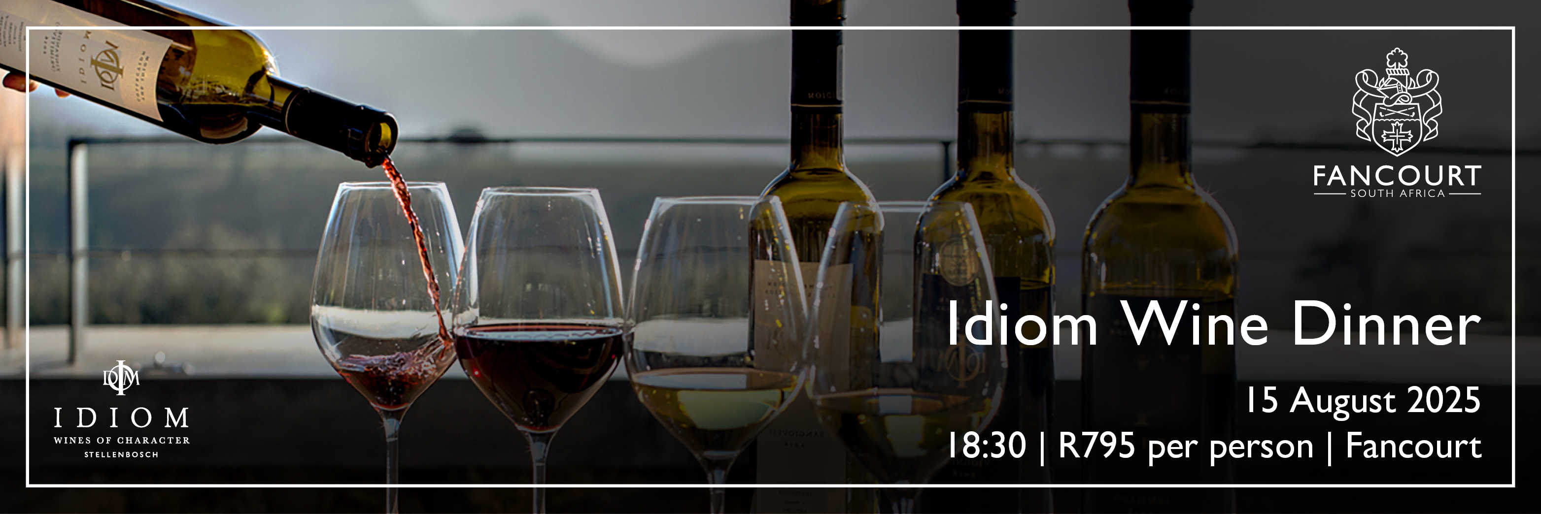 Idiom 5-course Wine Dinner with Roberto Bottega