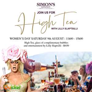Woman's Day High Tea with Lilly Slaptsilli