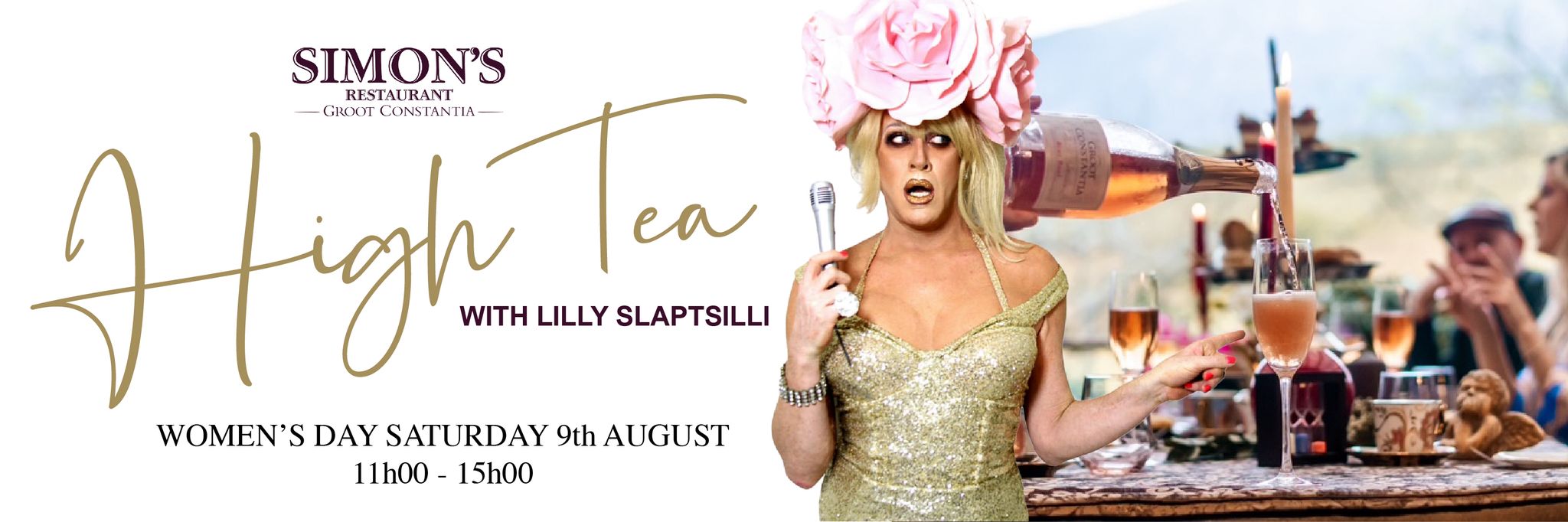 Woman's Day High Tea with Lilly Slaptsilli