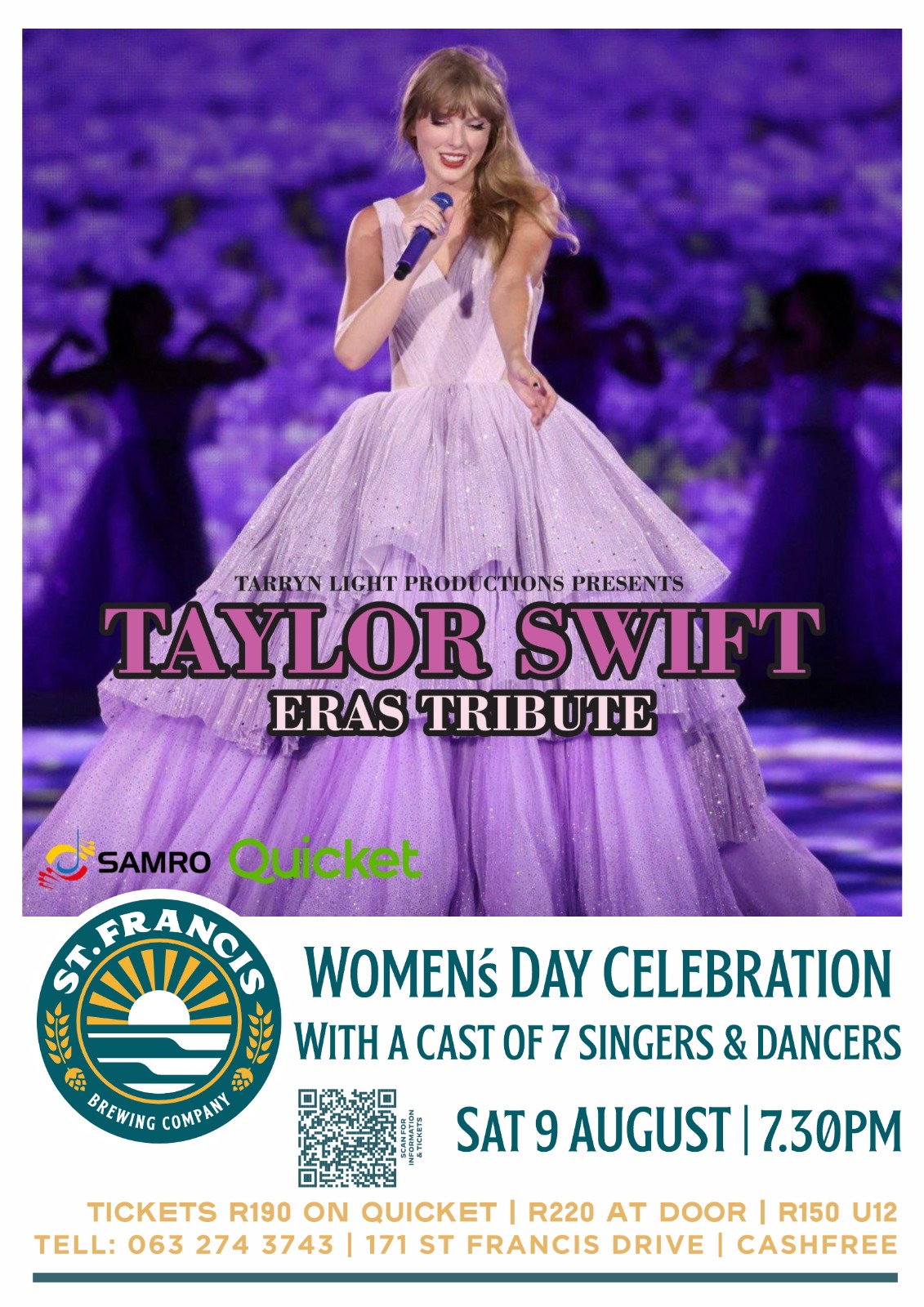 Taylor Swift Eras Tribute @ St Francis Brewery