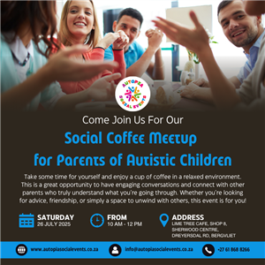 Social Coffee Meetup for Parents of Autistic Children